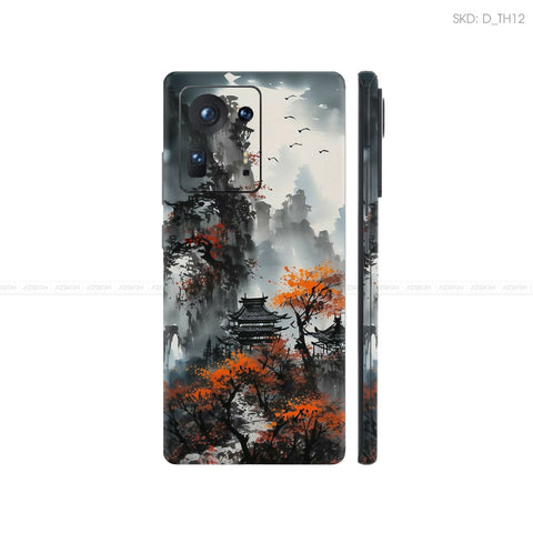 Dán Skin Điện Thoại Xiaomi Mi Mix Series Hình Thư Pháp | D_TH12