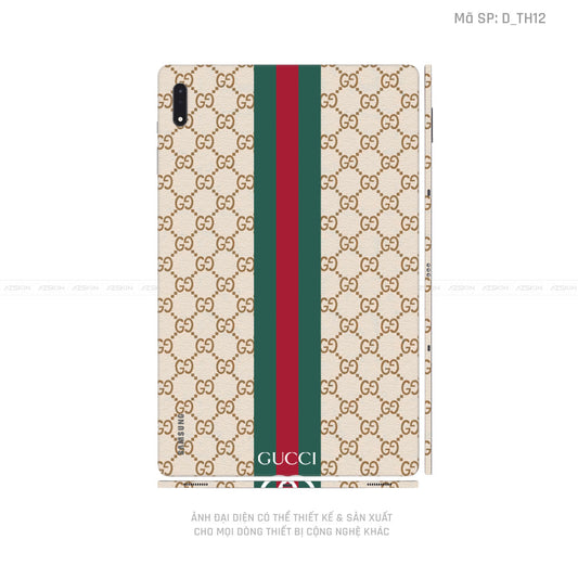 Dán Skin Galaxy Tab S8 Series Hình Gucci | D_TH12