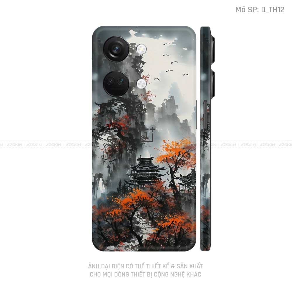 Dán Skin Oneplus Nord Series Hình Thư Pháp | D_TH12