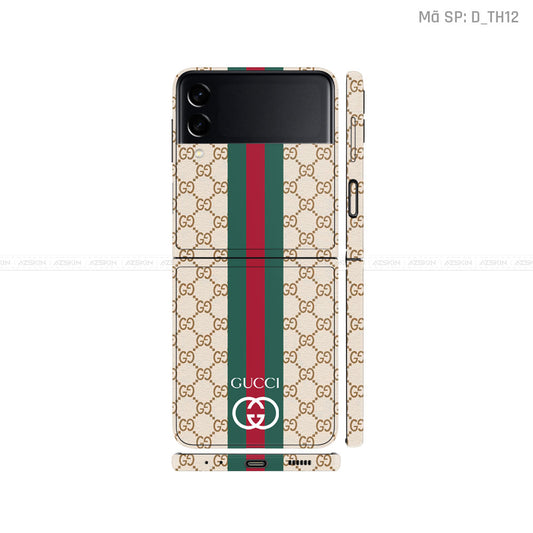 Dán Skin Galaxy Zflip3 Hình Gucci | D_TH12