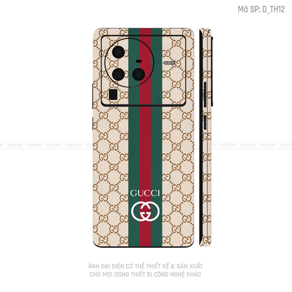 Dán Skin Vivo X Series Hình Gucci | D_TH12