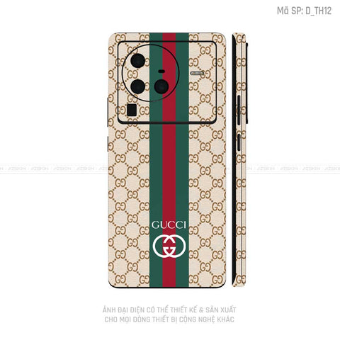 Dán Skin Vivo X Series Hình Gucci | D_TH12