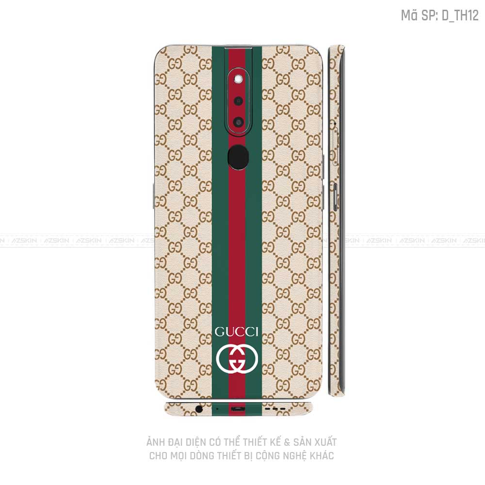 Miếng Dán Skin Điện Thoại OPPO F Series Hình Thương Hiệu | D_TH12