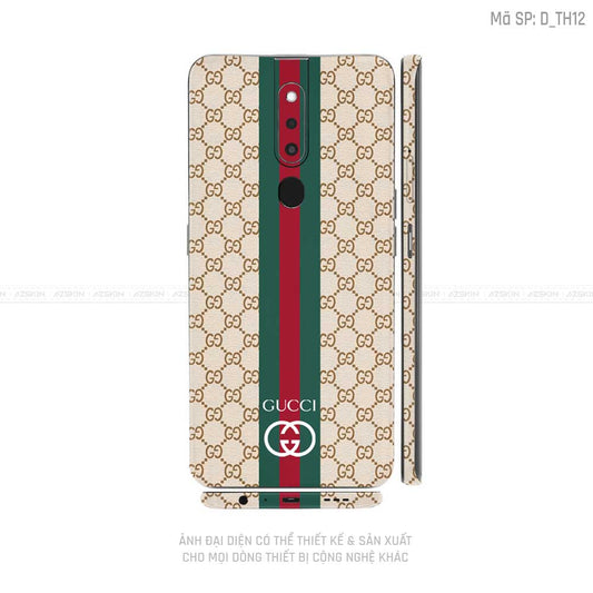 Miếng Dán Skin Điện Thoại OPPO F Series Hình Thương Hiệu | D_TH12