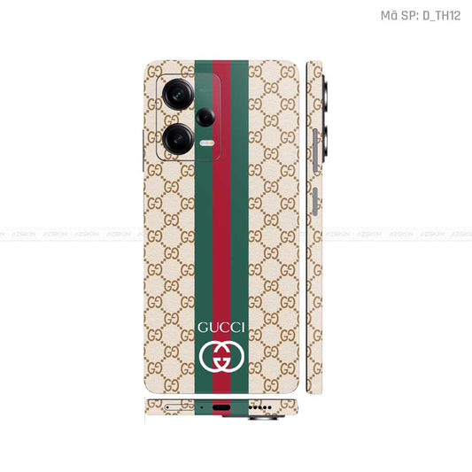 Dán Skin Xiaomi Redmi Note 12 Series Hình Thương Hiệu | D_TH12