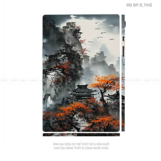 Dán Skin Galaxy Tab A Series Hình Thư Pháp | D_TH12