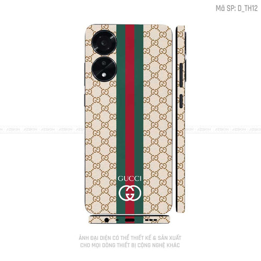 Miếng Dán Skin Điện Thoại OPPO A Series Hình Thương Hiệu | D_TH12