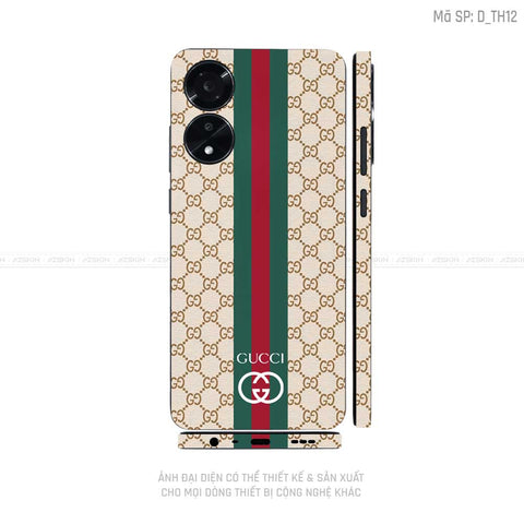 Miếng Dán Skin Điện Thoại OPPO A Series Hình Thương Hiệu | D_TH12