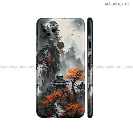 Dán Skin Google Pixel 5 Hình Thư Pháp | D_TH12