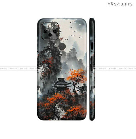 Dán Skin Google Pixel 5 Hình Thư Pháp | D_TH12