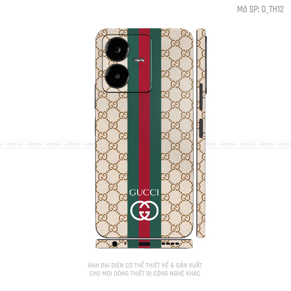 Dán Skin Vivo Y Series Hình Gucci | D_TH12