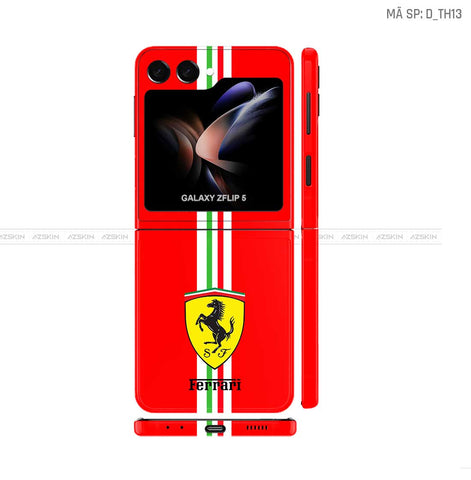 Dán Skin Galaxy Z Flip5 Hình Ferrari | D_TH13