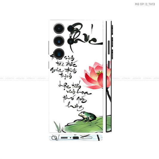 Dán Skin Samsung Galaxy S24 Series Chủ Đề Thư Pháp| D_TH13