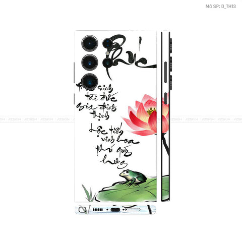Dán Skin Samsung Galaxy S25 Series Chủ Đề Thư Pháp| D_TH13