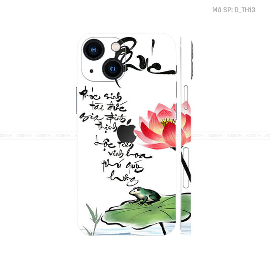 Dán Skin IPhone 14 Series Hình Thư Pháp | D_TH13