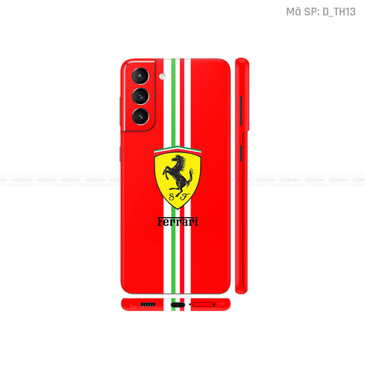 Dán Skin Hình Ferrari Cho Galaxy S21 Series | D_TH13