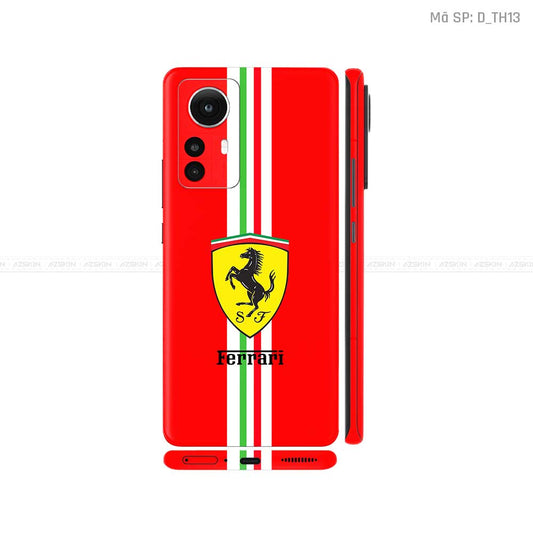 Dán Skin Xiaomi 12 Series Hình Logo - Brand | D_TH13