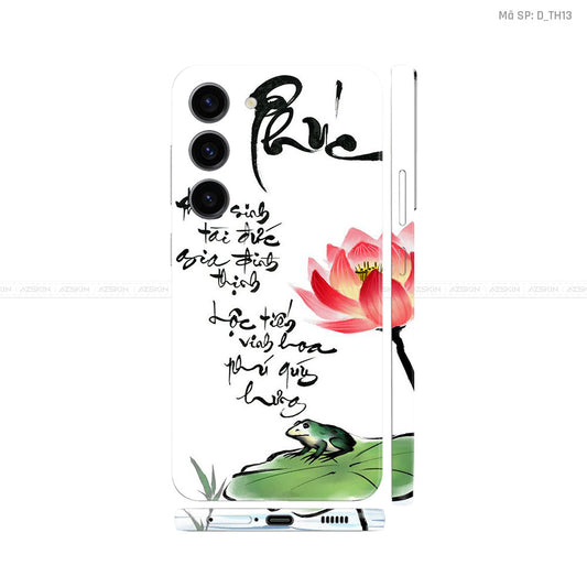 Dán Skin Samsung Galaxy S24 Series Chủ Đề Thư Pháp| D_TH13
