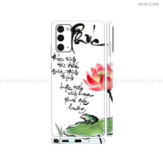 Dán Skin Galaxy Note 20 Series Hình Thư Pháp | D_TH13
