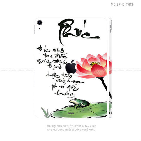 Dán Skin IPad Mini Series Hình Thư Pháp | D_TH13