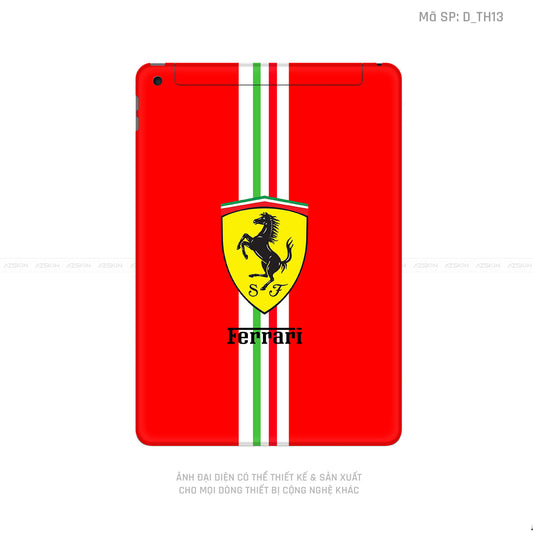 Dán Skin IPad Gen Series Hình Ferrari | D_TH13