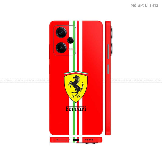 Dán Skin Xiaomi Redmi Note 12 Series Hình Thương Hiệu | D_TH13