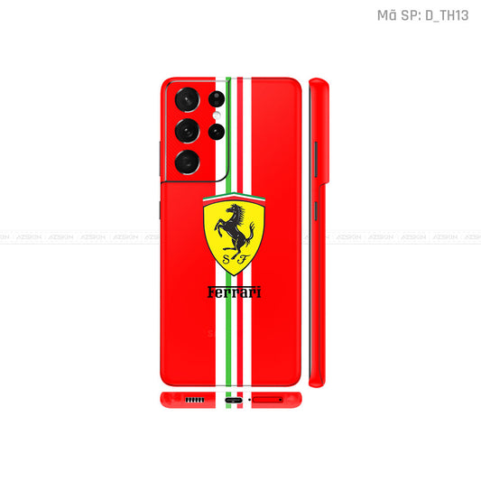 Dán Skin Hình Ferrari Cho Galaxy S21 Series | D_TH13