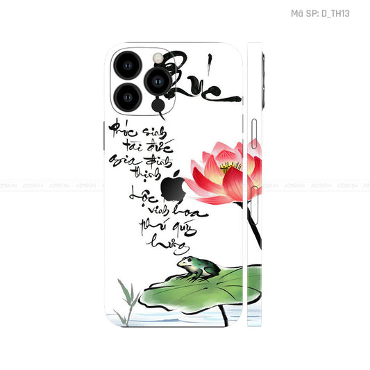 Dán Skin IPhone 14 Series Hình Thư Pháp | D_TH13