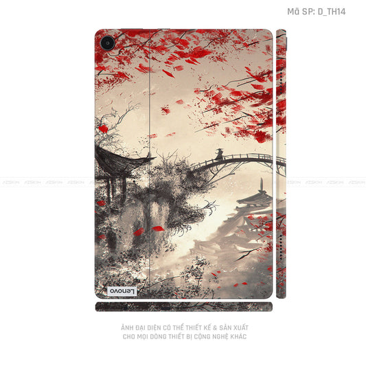 Dán Skin Máy Tính Bảng Lenovo Pad Series Hình Thư Pháp | D_TH14