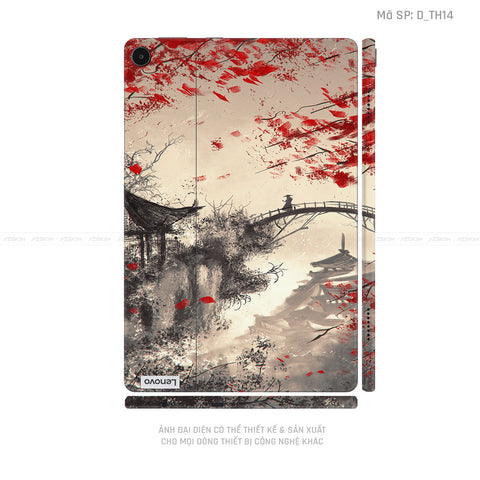 Dán Skin Máy Tính Bảng Lenovo Pad Series Hình Thư Pháp | D_TH14