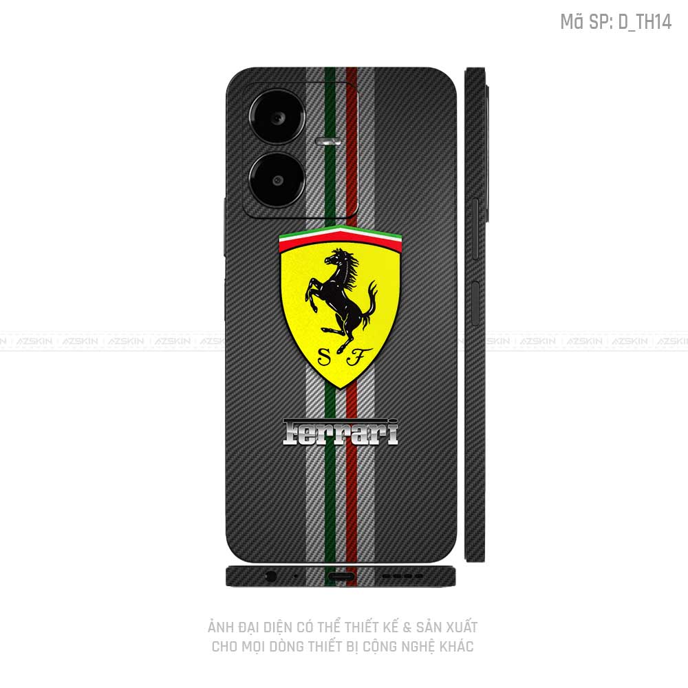 Dán Skin Vivo Y Series Hình Ferrari | D_TH14
