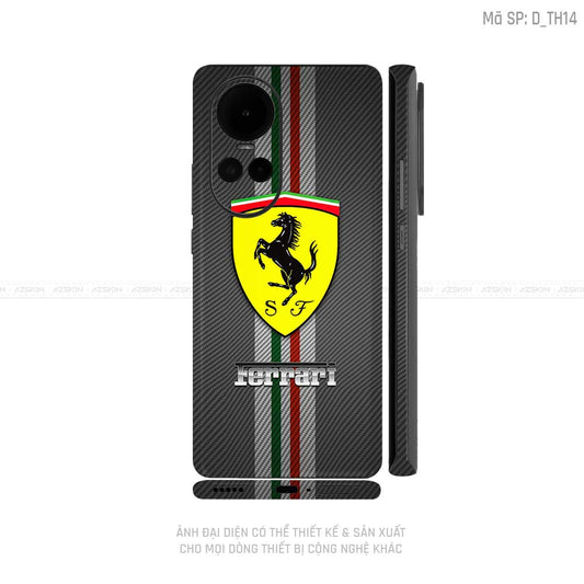 Dán Skin Điện Thoại OPPO Reno Series Hình Thương Hiệu | D_TH14