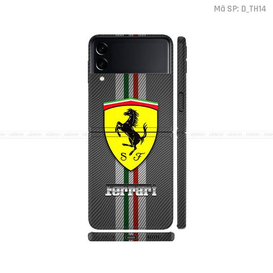 Dán Skin Galaxy Zflip4 Hình Ferrari | D_TH14