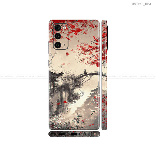 Dán Skin Galaxy Note 20 Series Hình Thư Pháp | D_TH14