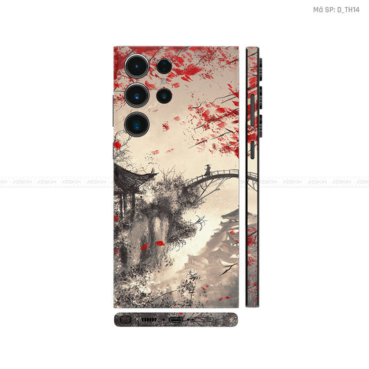 Dán Skin Samsung Galaxy S24 Series Chủ Đề Thư Pháp| D_TH14
