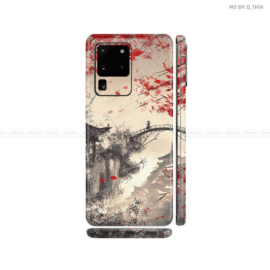 Dán Skin Galaxy S20 Series Hình Thư Pháp | D_TH14