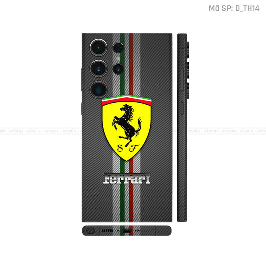 Dán Skin Galaxy S23 Series Hình Ferrari Xám | D_TH14
