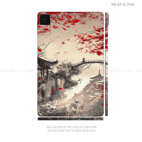 Dán Skin Máy Tính Bảng Xiaomi Mipad Hình Thư Pháp | D_TH14