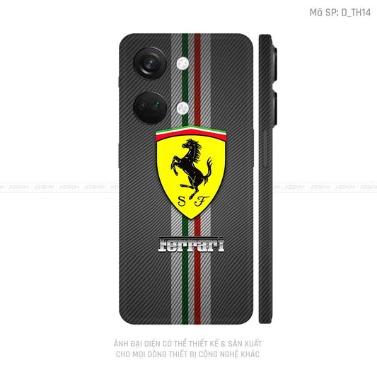 Dán Skin Oneplus Nord Series Hình FERRARI | D_TH14