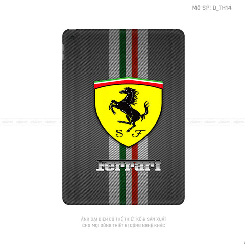 Dán Skin IPad Gen Series Hình Ferrari | D_TH14