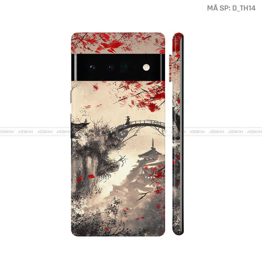 Dán Skin Google Pixel 6 Series Hình Thư Pháp | D_TH14