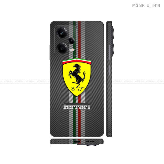 Dán Skin Xiaomi Redmi Note 12 Series Hình Thương Hiệu | D_TH14