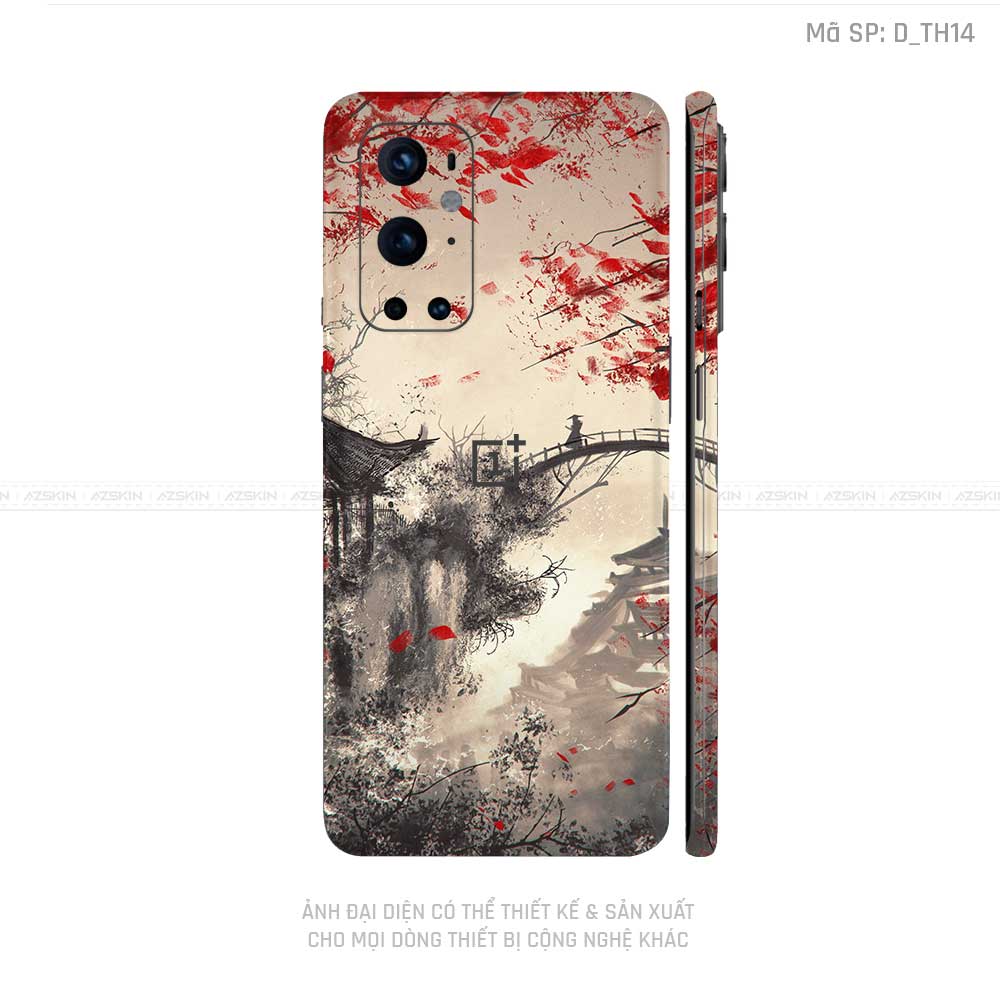 Dán Skin Oneplus 8/9 Series Hình Thư Pháp | D_TH14