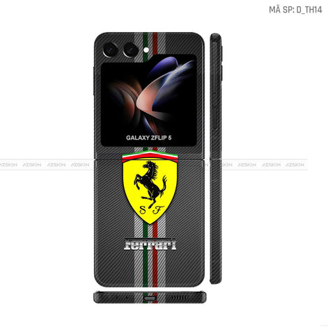 Dán Skin Galaxy Z Flip5 Hình Ferrari | D_TH14