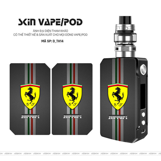 Dán Skin Vape Hình Thương Hiệu | D_TH14