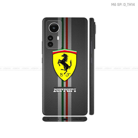 Dán Skin Xiaomi 12 Series Hình Logo - Brand | D_TH14