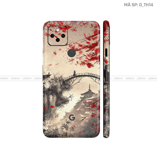 Dán Skin Google Pixel 5 Hình Thư Pháp | D_TH14
