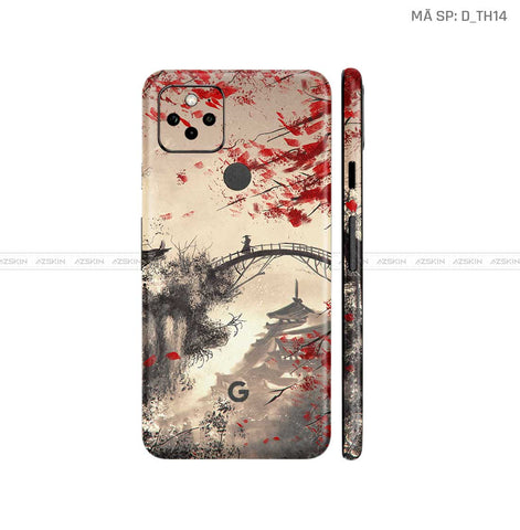 Dán Skin Google Pixel 5 Hình Thư Pháp | D_TH14