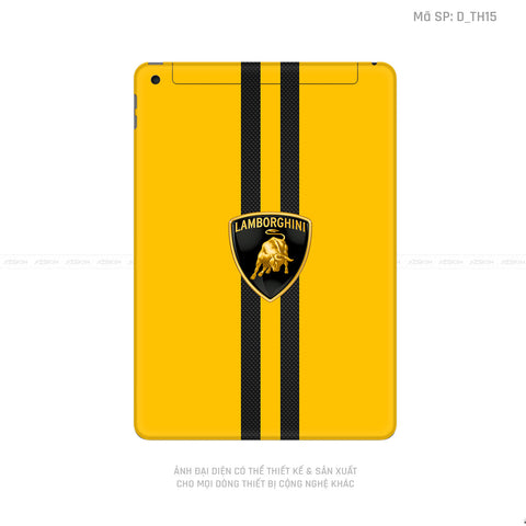 Dán Skin IPad Gen Series Hình Lambo | D_TH15