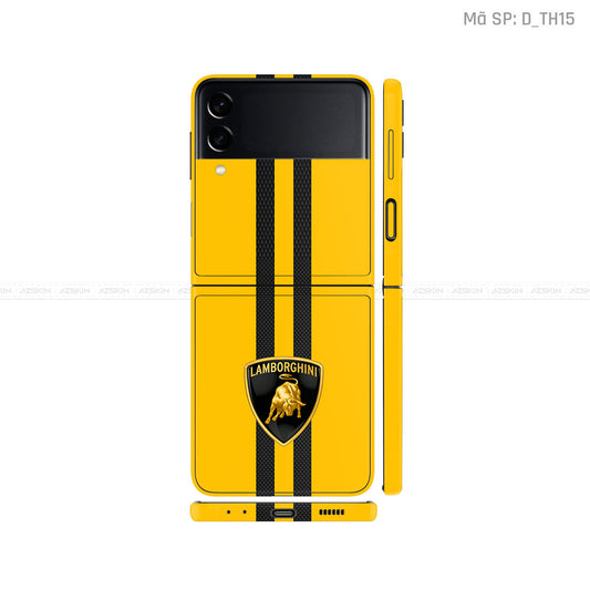 Dán Skin Galaxy Zflip3 Hình Lambo | D_TH15